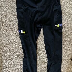 Zumba Fitness Black Activewear